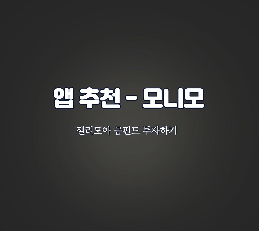 앱추천-모니모앱